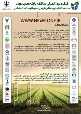 پوستر کنگره بین المللی سالانه یافته های نوین در علوم کشاورزی و منابع طبیعی، محیط زیست و گردشگری