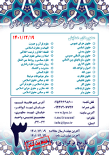 پوستر سومین همایش ملی فقه، حقوق و علوم اسلامی