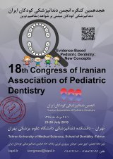 پوستر هجدهمین کنگره انجمن دندانپزشکی کودکان ایران
