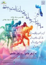 پوستر ششمین همایش ملی دانشجویی علوم ورزشی دانشگاه شهید بهشتی