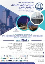 پوستر اولین کنفرانس بین المللی مهندسی عمران،معماری و بازآفرینی شهری
