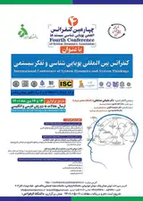 پوستر کنفرانس بین المللی پویایی شناسی و تفکر سیستمی