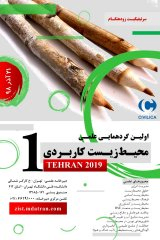 پوستر اولین گردهمایی علمی محیط زیست کاربردی TEHRAN 2019