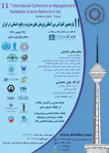 پوستر یازدهمین کنفرانس بین المللی پژوهش های مدیریت و علوم انسانی در ایران