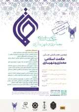 پوستر دومین همایش ملی حکمت اسلامی، معماری و شهرسازی