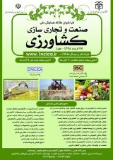 پوستر همایش ملی صنعت و تجاری سازی کشاورزی