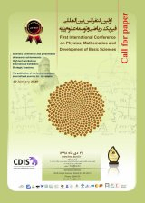 پوستر اولین کنفرانس بین المللی فیزیک، ریاضی و توسعه علوم پایه