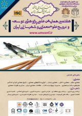 پوستر هفتمین همایش علمی پژوهشی توسعه و ترویج علوم معماری و شهرسازی ایران