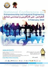 پوستر کنفرانس ملی کارآفرینی و مهندسی صنایع