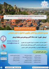 پوستر پنجمین کنفرانس بین المللی نوآوری و تحقیق در علوم مهندسی