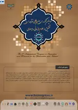 پوستر سومین کنگره بین المللی نوآوری و تحقیق در علوم انسانی و اسلامی