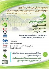 پوستر پنجمین همایش ملی دانش و فناوری علوم کشاورزی، منابع طبیعی و محیط زیست ایران