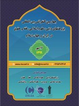 پوستر چهارمین کنفرانس بین المللی پژوهشهای دینی، علوم اسلامی، فقه و حقوق در ایران و جهان اسلام