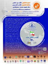 پوستر سیزدهمین کنگره بین المللی و هجدهمین کنگره کشوری ارتقاء کیفیت خدمات آزمایشگاهی تشخیص پزشکی ایران