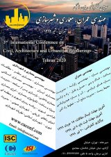 پوستر سومین کنفرانس بین المللی مهندسی عمران، معماری و شهرسازی