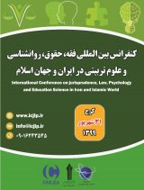 پوستر کنفرانس بین المللی فقه،حقوق، روانشناسی و علوم تربیتی در ایران و جهان اسلام