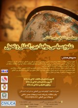 پوستر چهارمین کنفرانس بین المللی علوم سیاسی، روابط بین الملل و تحول