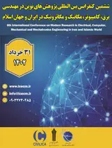پوستر ششمین کنفرانس بین المللی پژوهش های نوین در مهندسی برق، کامپیوتر، مکانیک و مکاترونیک در ایران و جهان اسلام