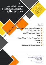 پوستر چهارمین دوره همایش ملی مدیریت حسابداری و مهندسی صنایع