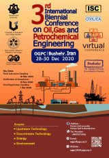 پوستر سومین کنفرانس دوسالانه نفت، گاز و پتروشیمی خلیج فارس