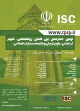 پوستر اولین کنفرانس بین المللی روانشناسی، علوم اجتماعی، علوم تربیتی و فلسفه معارف اسلامی