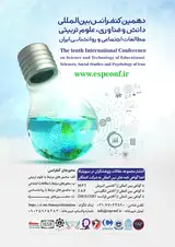 پوستر دهمین کنفرانس بین المللی دانش و فناوری علوم تربیتی مطالعات اجتماعی و روانشناسی ایران