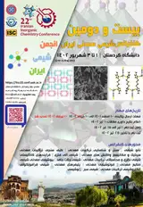 پوستر بیست و دومین کنفرانس شیمی معدنی ایران