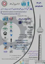 پوستر هشتمین کنفرانس بین المللی مطالعات بین رشته ای در مدیریت و مهندسی