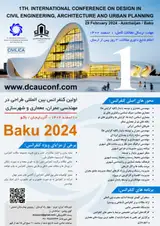 پوستر اولین کنفرانس بین المللی طراحی در مهندسی عمران، معماری و شهرسازی