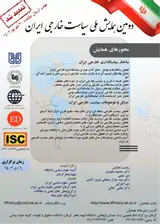 پوستر دومین همایش ملی "سیاست خارجی ایران"