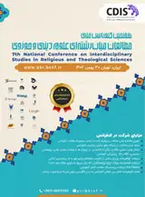 پوستر هفتمین کنفرانس ملی مطالعات میان رشته ای علوم دینی و حوزوی