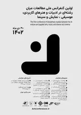 اولین کنفرانس ملی مطالعات میان رشته ای در ادبیات و هنرهای کاربردی، موسیقی، نمایش و سینما