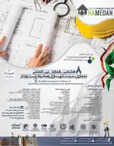 پوستر هشتمین همایش بین المللی معماری، مرمت شهرسازی و محیط زیست پایدار