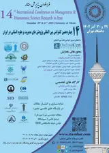 پوستر چهاردهمین کنفرانس بین المللی پژوهش های مدیریت و علوم انسانی در ایران
