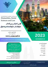 پوستر اولین کنفرانس بین المللی علوم انسانی، علوم اجتماعی و حقوق