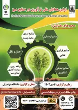پوستر اولین همایش ملی نوآوری در صنایع سبز