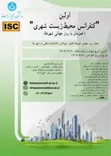 پوستر اولین همایش ملی محیط زیست شهری