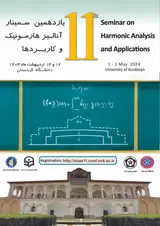 پوستر یازدهمین سمینار آنالیز هارمونیک و کاربردها