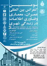 پوستر سومین کنفرانس بین المللی عمران، معماری و فناوری اطلاعات در زندگی شهری