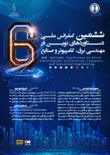 پوستر ششمین کنفرانس ملی دستاوردهای نوین در مهندسی برق، کامپیوتر و صنایع