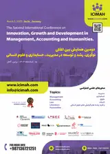 پوستر دومین کنفرانس بین المللی نوآوری، رشد و توسعه در مدیریت، حسابداری و علوم انسانی