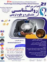پوستر بیست و یکمین کنفرانس بین المللی پژوهش در روانشناسی، مشاوره و علوم تربیتی