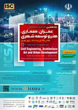 پوستر یازدهمین کنگره سالانه ملی عمران، معماری، هنر و توسعه شهری