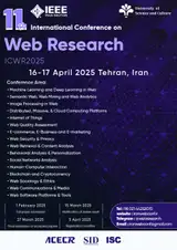 پوستر یازدهمین کنفرانس بین المللی وب پژوهی