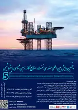 پوستر پنجمین همایش بین المللی مهندسی نفت، صنایع گاز زمین شناسی و پتروشیمی
