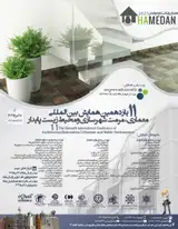 پوستر یازدهمین همایش بین المللی معماری، مرمت شهرسازی و محیط زیست پایدار