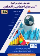 پوستر دومین همایش ملی نقش علوم انسانی در کنترل آسیب های اجتماعی و اقتصادی