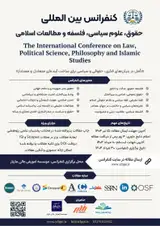 پوستر کنفرانس بین المللی حقوق، علوم سیاسی، فلسفه و مطالعات اسلامی