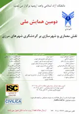 پوستر دومین همایش ملی نقش معماری و شهرسازی بر گردشگری شهرهای مرزی