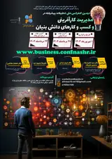 پوستر دومین کنفرانس ملی تحقیقات پیشرفته در مدیریت کارآفرینی و کسب و کارهای دانش بنیان